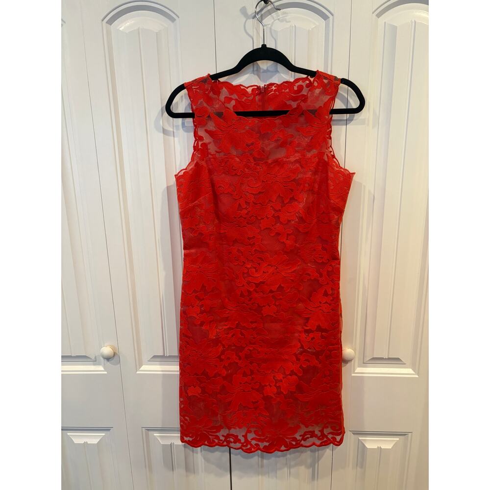 Gianni Binni Orange Dress Size 6